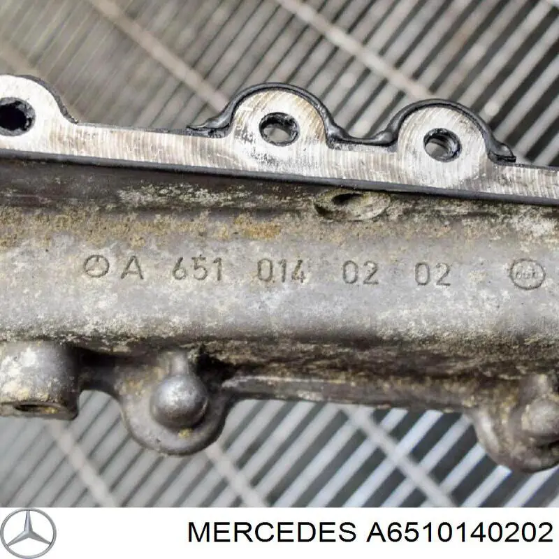 Піддон масляний картера двигуна, верхня частина A6510141502 Mercedes