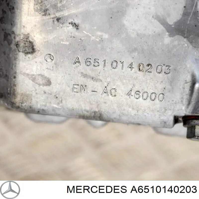 Піддон масляний картера двигуна, нижня частина Mercedes A6510100228 ціна, від 183.45 USD