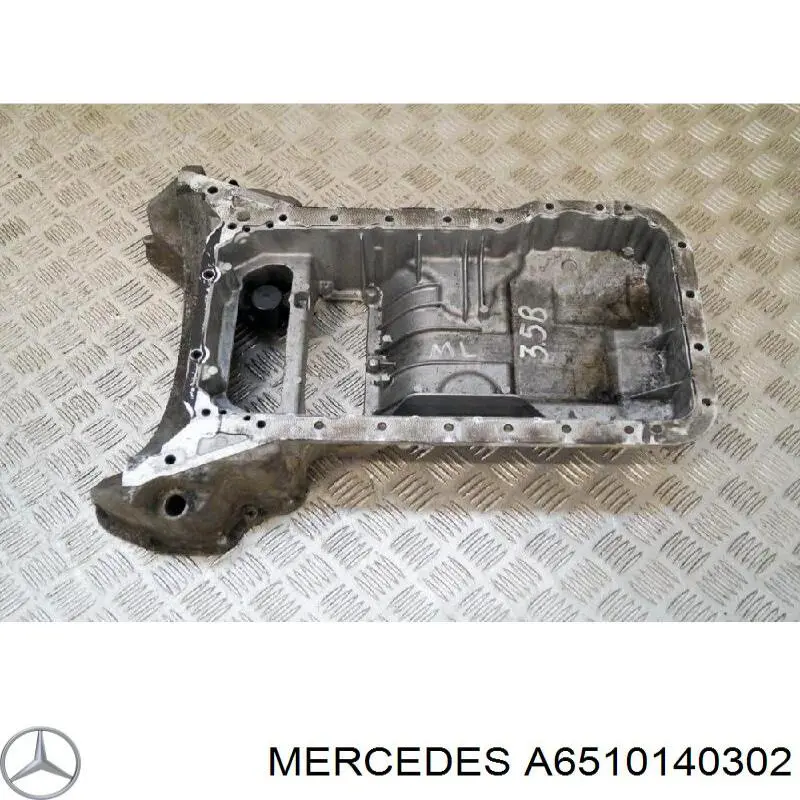 Піддон двигуна Mercedes A6510140302 ціна, від 102.40 USD