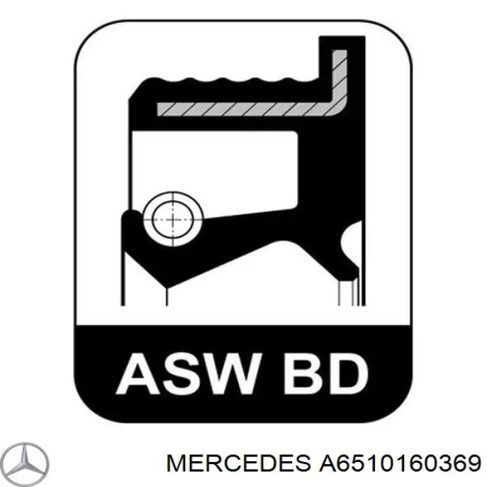 A6510160569 Mercedes Комплект прокладок двигуна, верхній