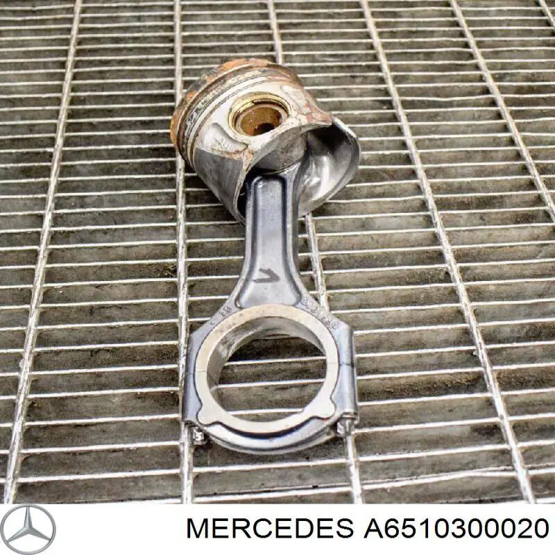 Шатун поршня двигуна на Mercedes GLK-Class (X204)