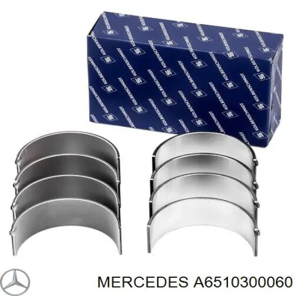 Шатунні вклалиші колінвала STD Mercedes A6510300060 ціна, від 19.48 USD