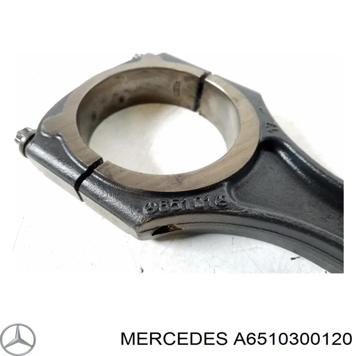Шатун поршня ДВЗ Mercedes A6510300120 ціна, від 382.41 USD