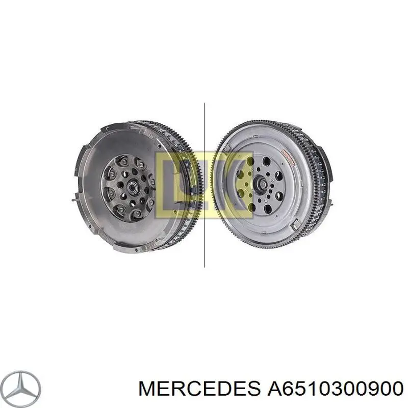 A6510300600 Mercedes Демпферний маховик