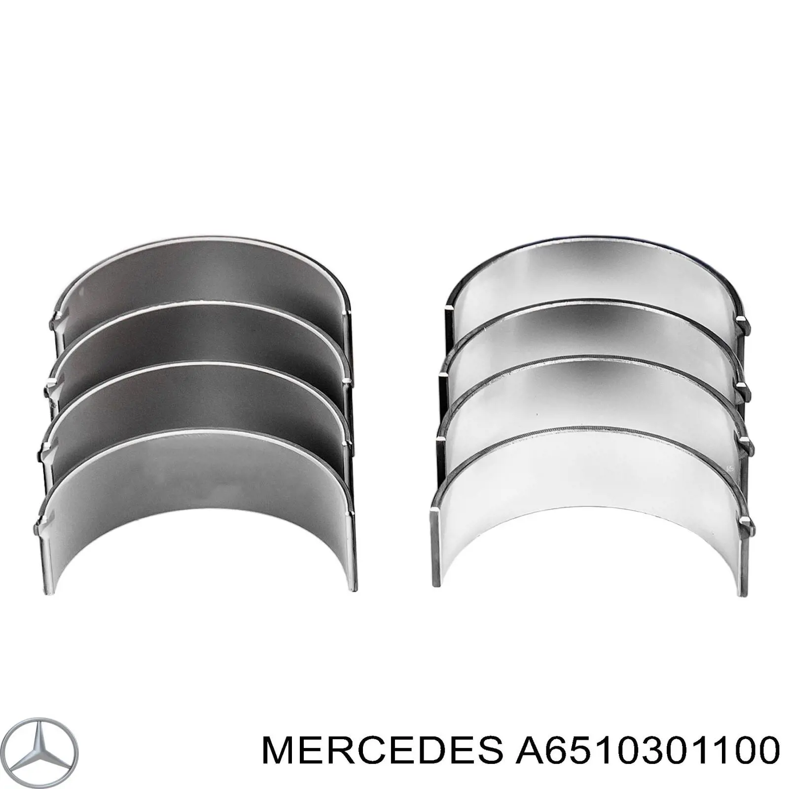 Шатунні вклалиші колінвала STD Mercedes A6510301100 ціна, від 35.24 USD