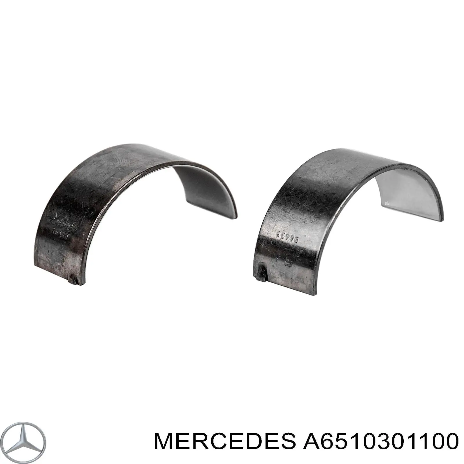 Купити A6510301100 Mercedes Вкладиші коленвала шатунні