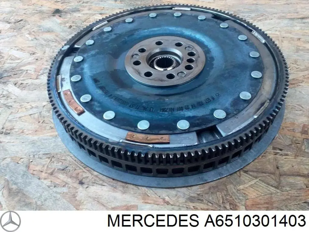 Купити A6510301403 Mercedes Маховик із зубчастим ободом в зборі