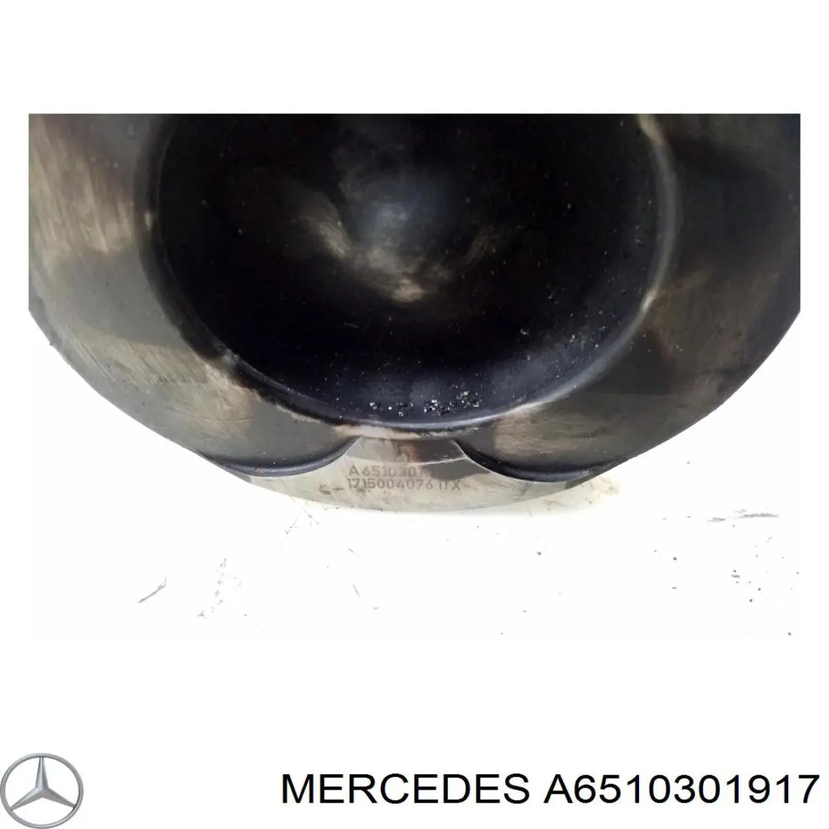 Поршень в комплекті на 1 циліндр, STD A6510301917 Mercedes