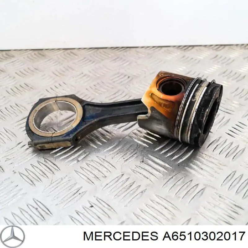 Купити A6510302017 Mercedes Поршень в комплекті на 1 циліндр, STD