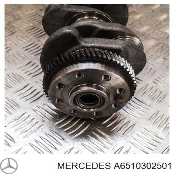 A6510302501 Mercedes колінвал двигуна