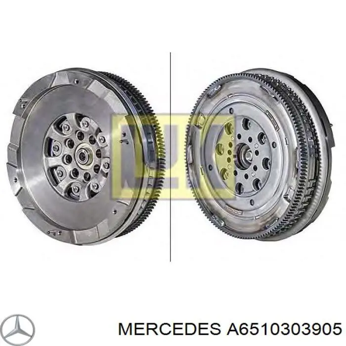 Маховик двигуна Mercedes A6510303905 ціна, від 629.72 USD