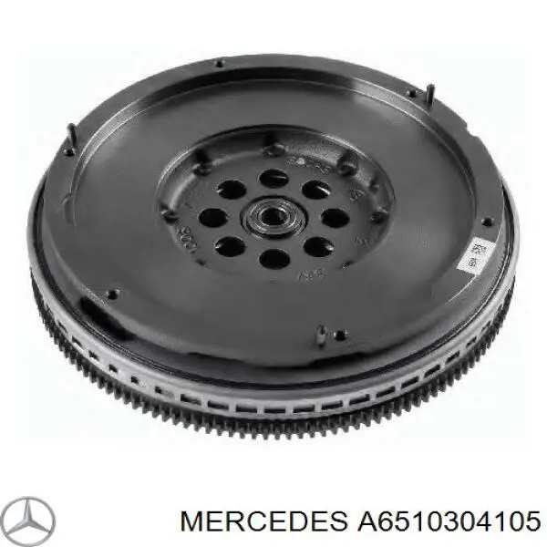 Купити A6510304105 Mercedes Маховик із зубчастим ободом в зборі