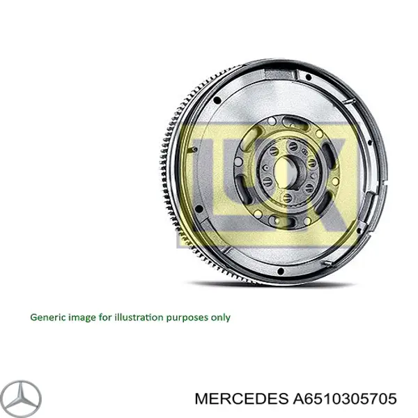 A6510305705 Mercedes Демпферний маховик