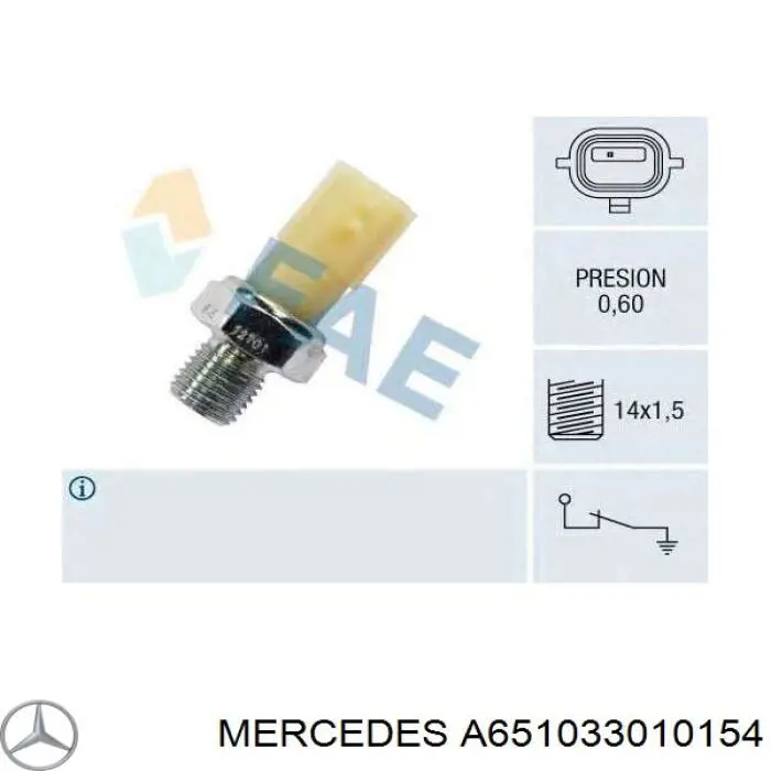 A651033010154 Mercedes 