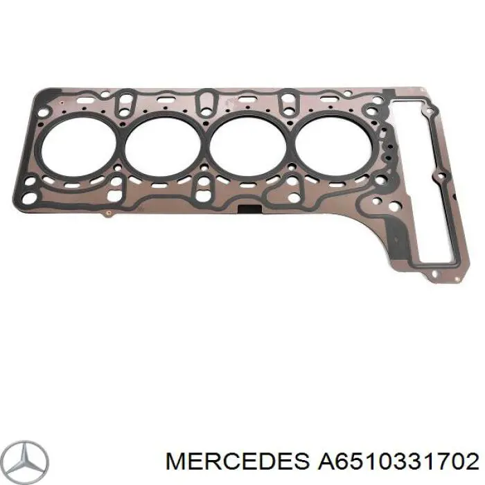 Вкладиші коленвала, корінні, комплект, стандарт (STD) Mercedes A6510331702 ціна, від 100.49 USD