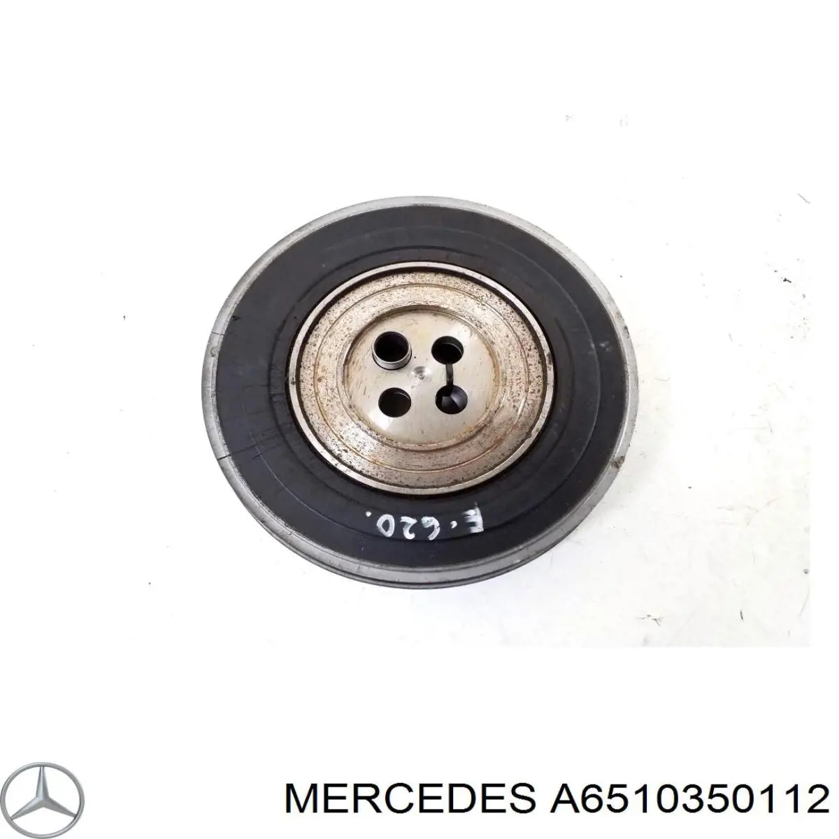 Купити A6510350112 Mercedes Шків колінчастого вала