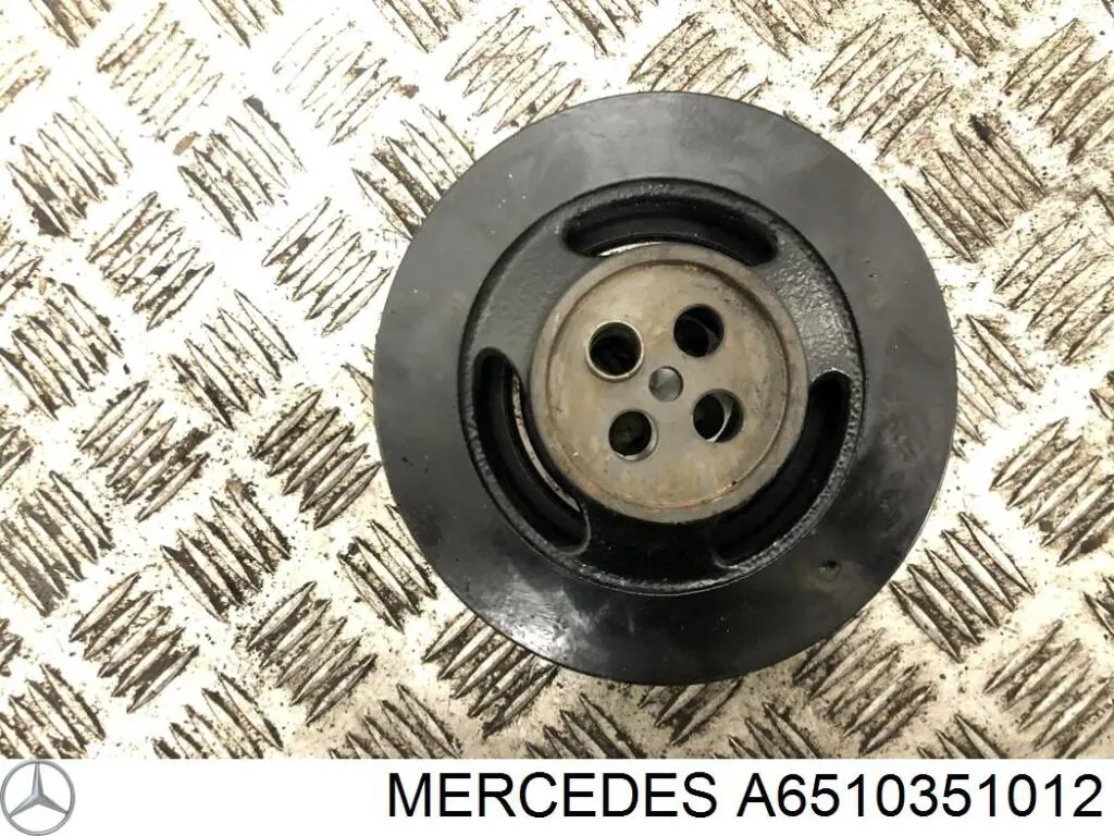 Купити A6510351012 Mercedes Шків колінчастого вала