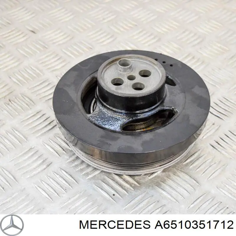 Демпферний шків колінвала Mercedes ML/GLE 