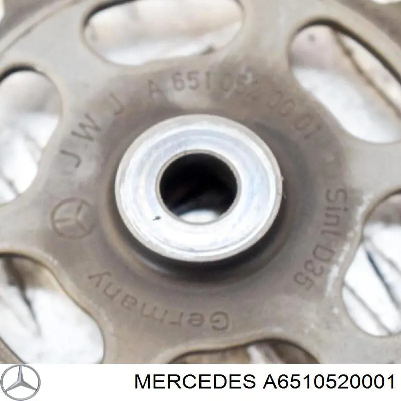 A6510520001 Mercedes Шестерня приводу розподільного валу