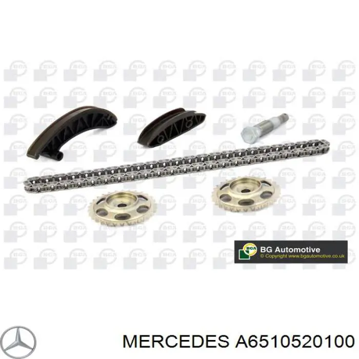 A6510520100 Mercedes заспокоювач ланцюга грм, правий