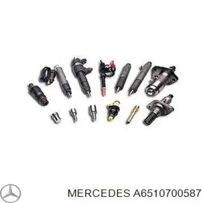 A6510700587 Mercedes форсунка вприску палива