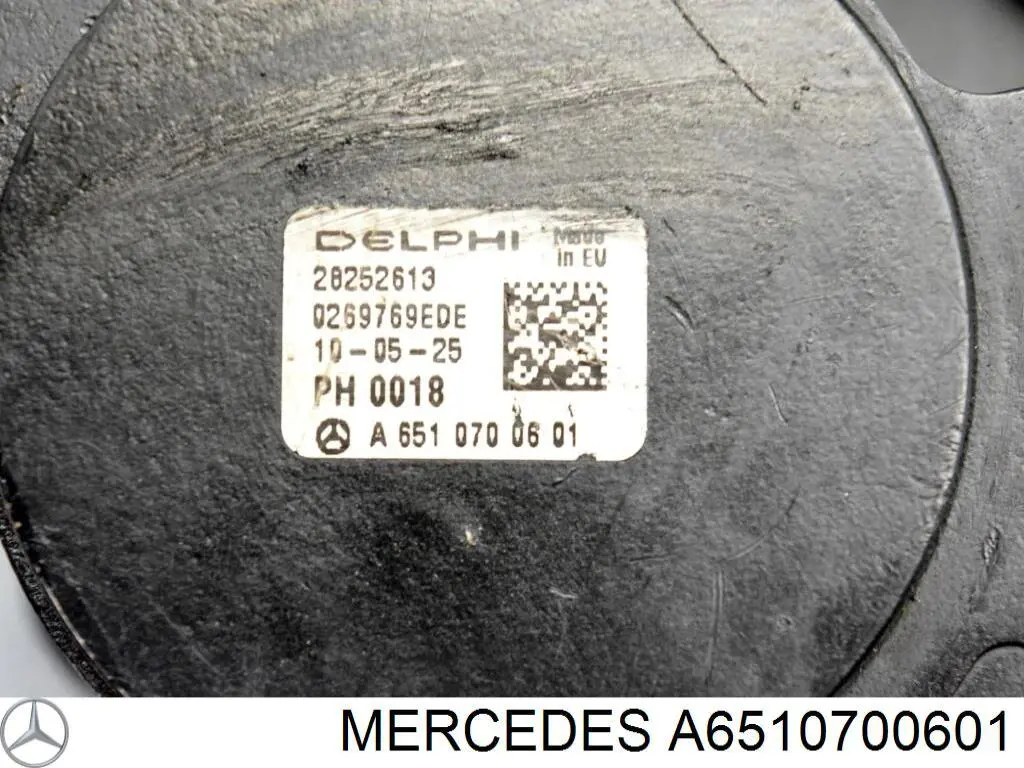Купити A6510700601 Mercedes Насос паливний високого тиску (ПНВТ) - DIESEL