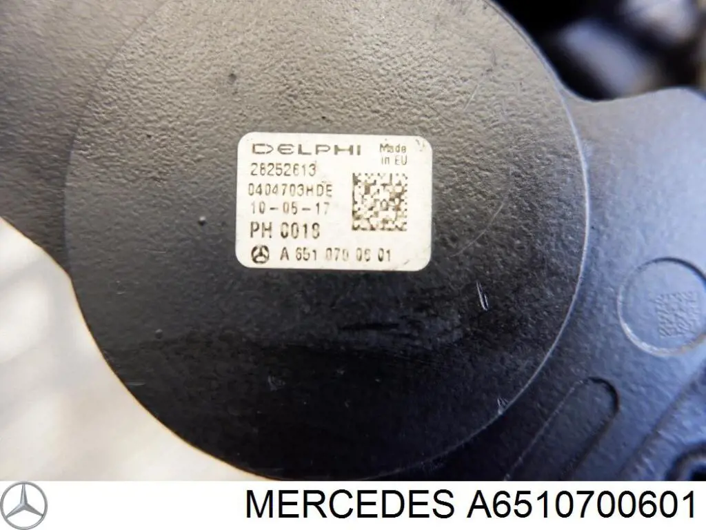 Паливний насос високого тиску A6510700601 Mercedes