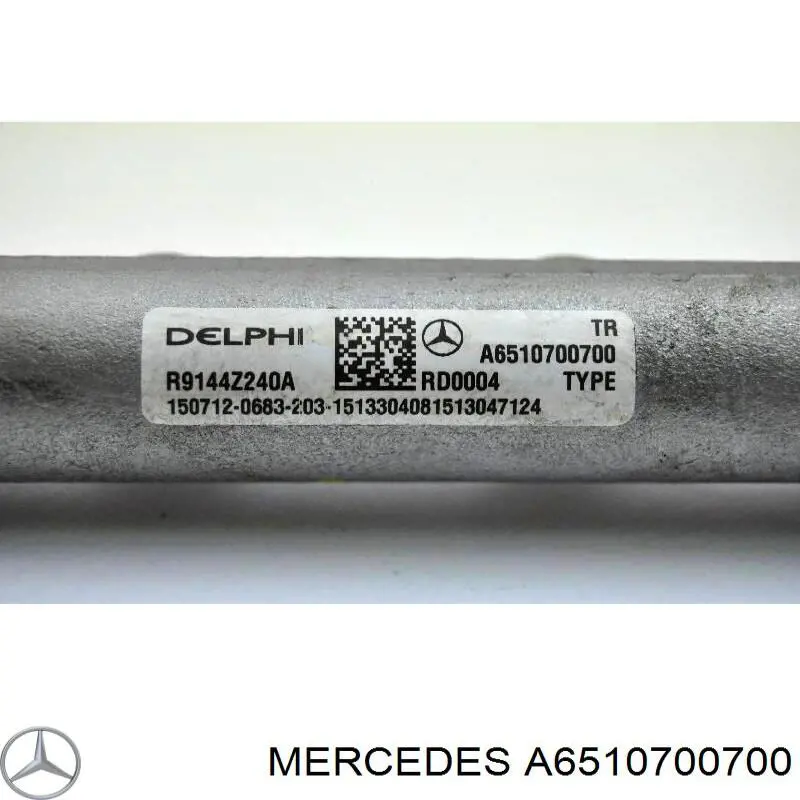 Рампа форсунок системи упорскування палива Mercedes A6510700700 ціна, від 44.34 USD