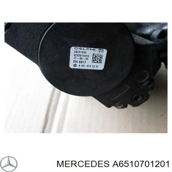 A6510701201 Mercedes насос паливний високого тиску (пнвт - DIESEL)