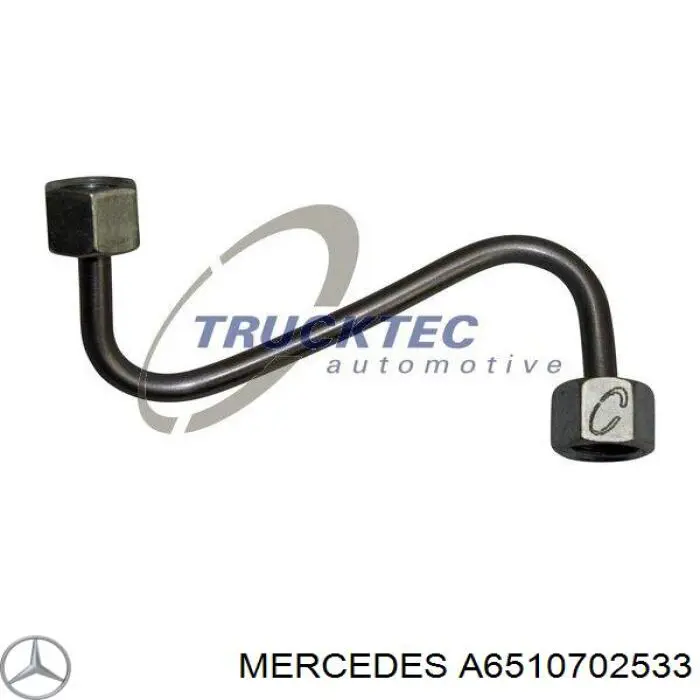 Трубка паливна форсунки 3-го циліндру на Mercedes E (W212)