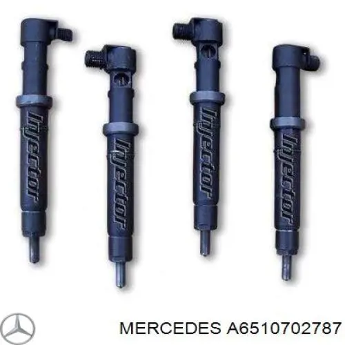 Паливні форсунки A6510702787 Mercedes