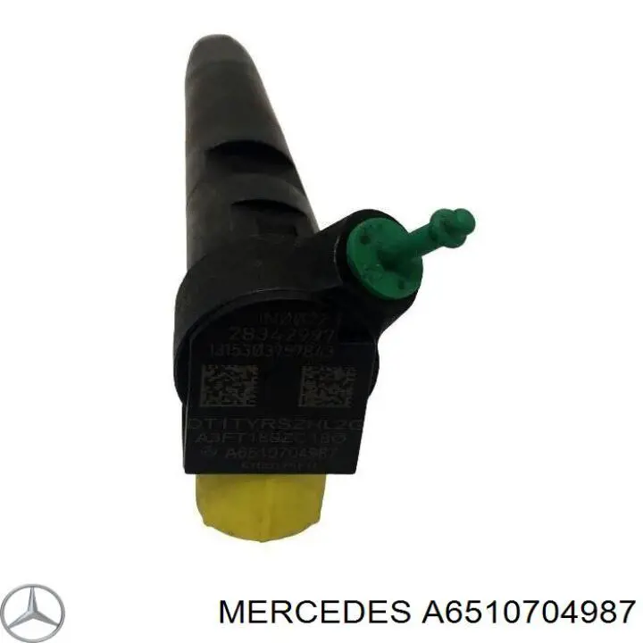A6510704987 Mercedes форсунка вприску палива