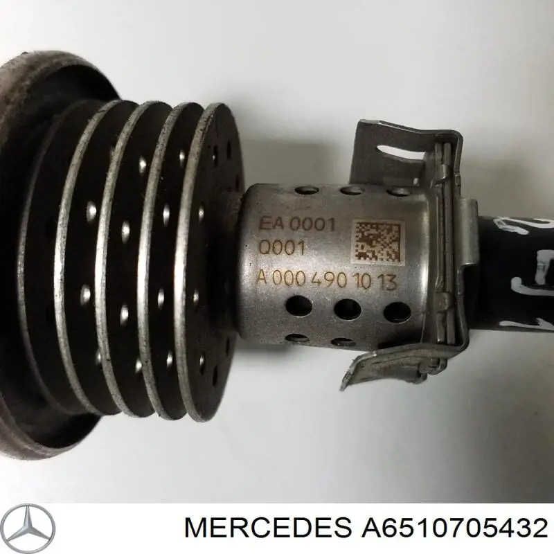 Купити A6510705432 Mercedes Трубка паливна, зворотня від форсунок