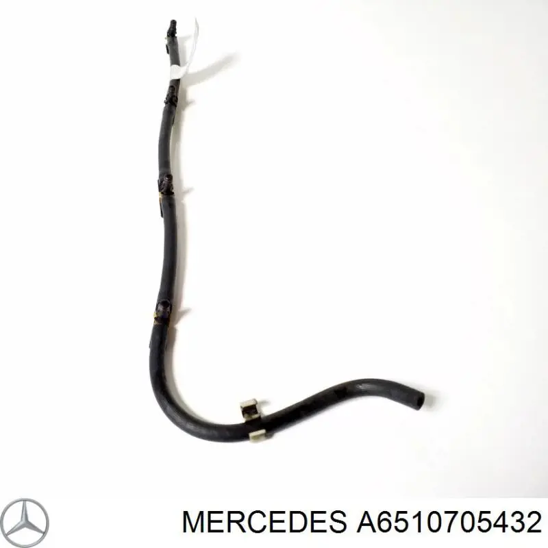Купити A6510705432 Mercedes Трубка паливна, зворотня від форсунок