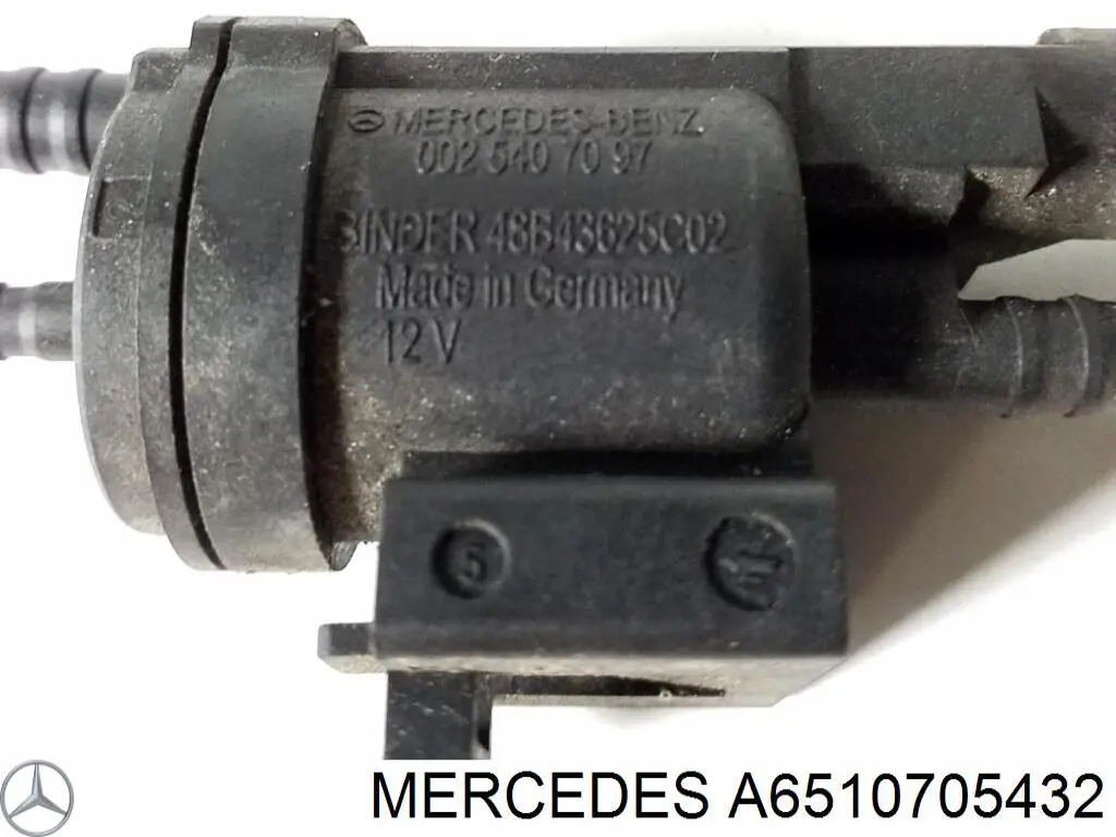 Трубка паливна, зворотня від форсунок Mercedes A6510705432 ціна, від 41.06 USD