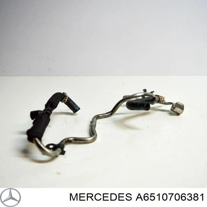 Трубка паливна, зворотня від форсунок Mercedes A6510706381 ціна, від 65.93 USD