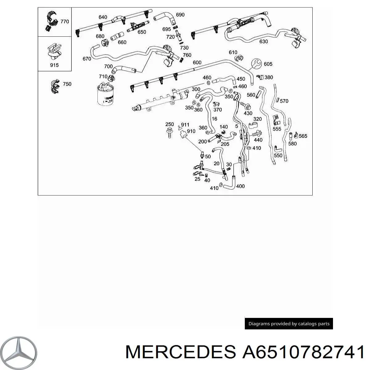 A6510780700 Mercedes 