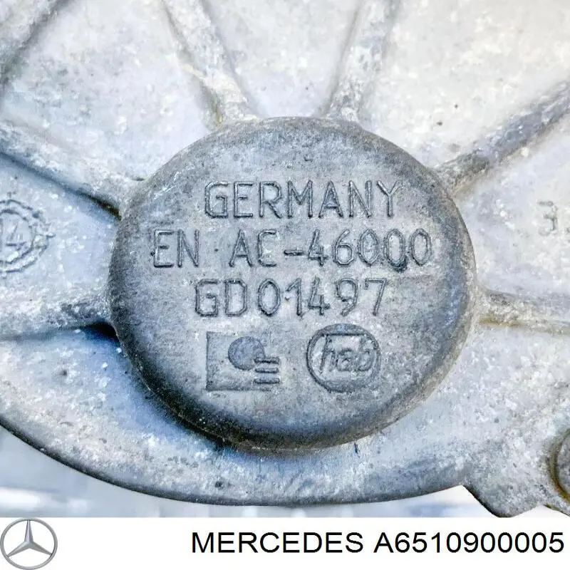Насос вакуумний Mercedes A6510900005 ціна, від 43.93 USD