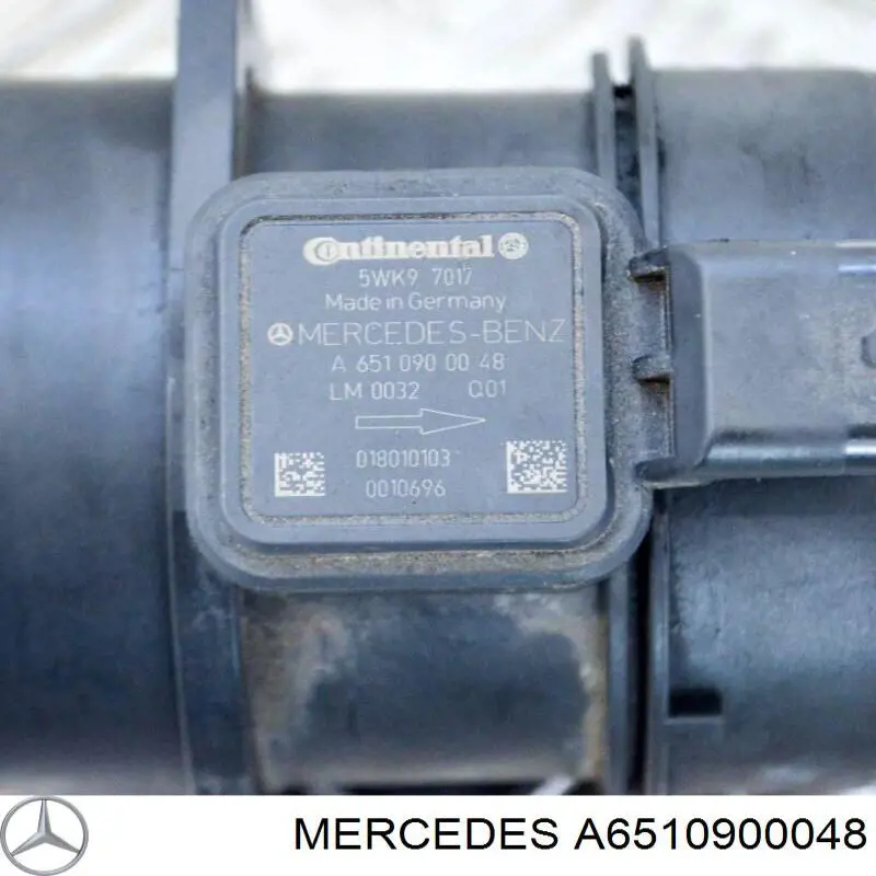 A6510900048 Mercedes Датчик витрати повітря
