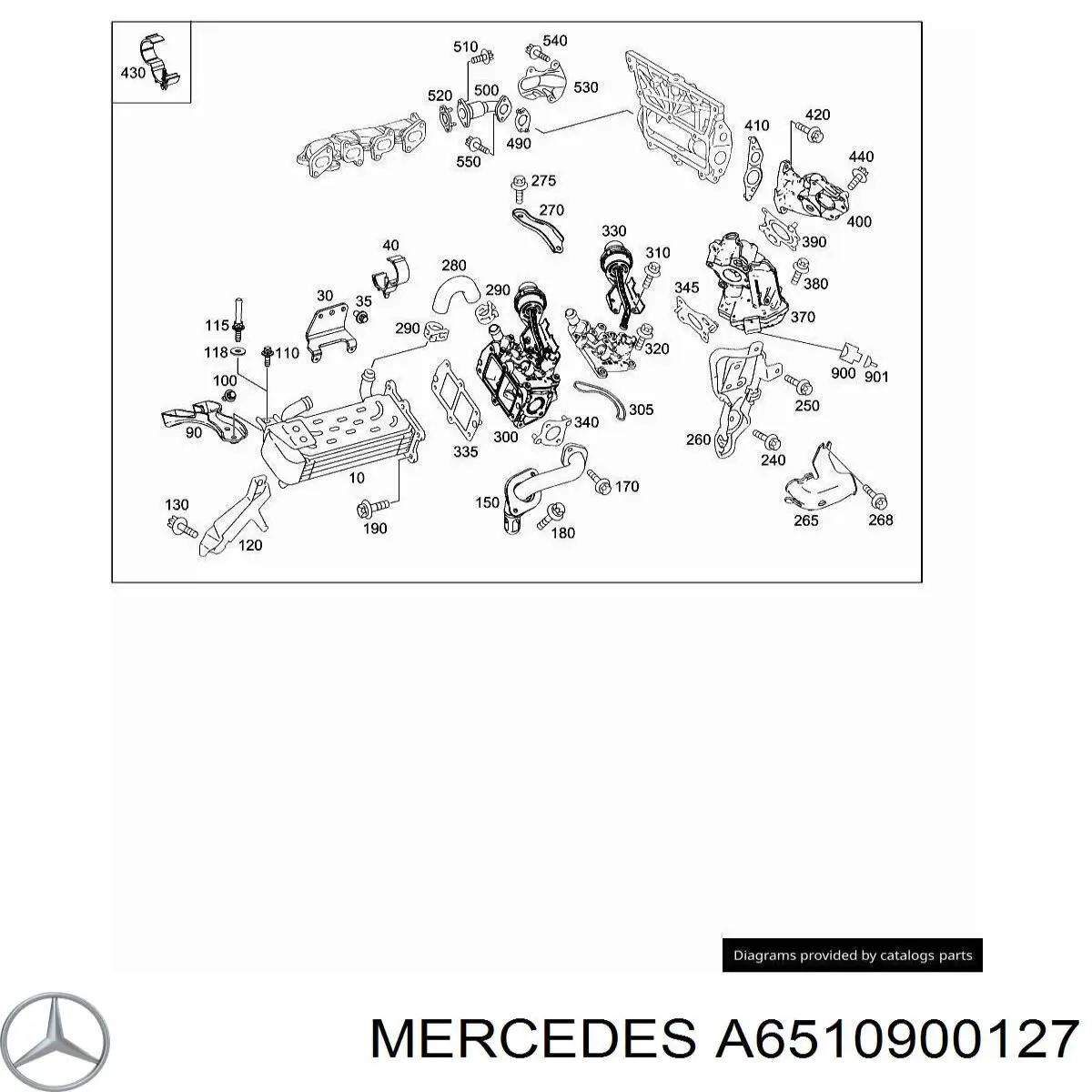 A6510900127 Mercedes 