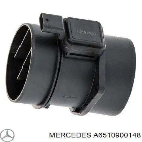 A6510900148 Mercedes датчик потоку (витрати повітря, витратомір MAF - (Mass Airflow))