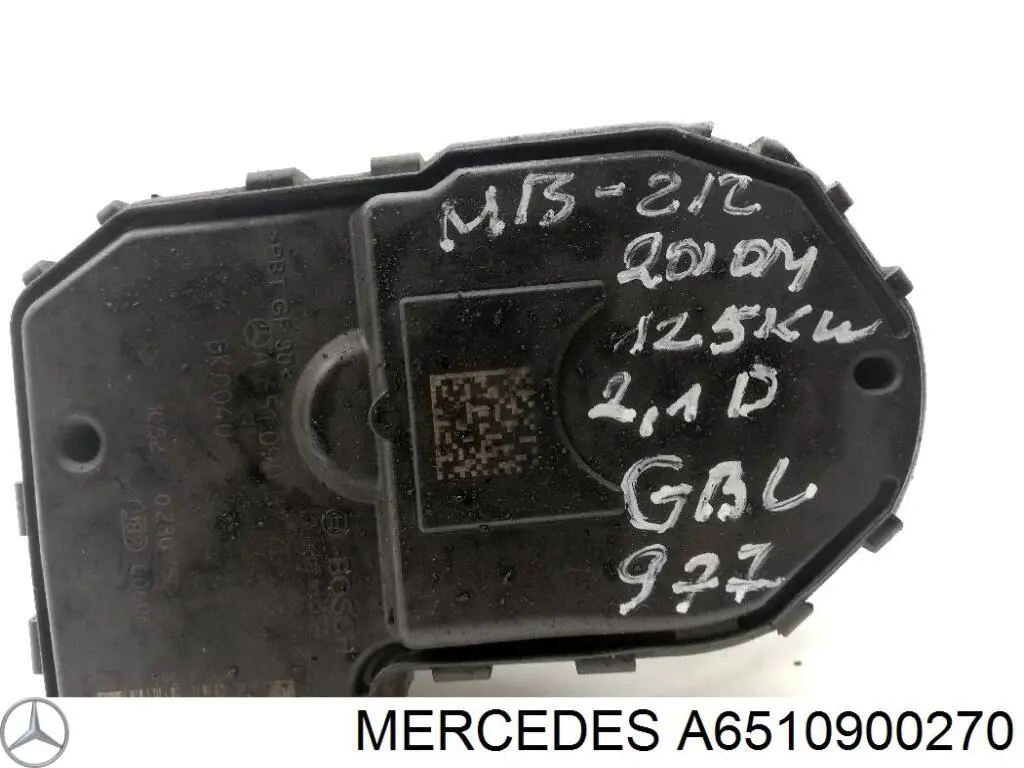 Блок дросельної заслінки Mercedes A6510900270 ціна, від 38.01 USD