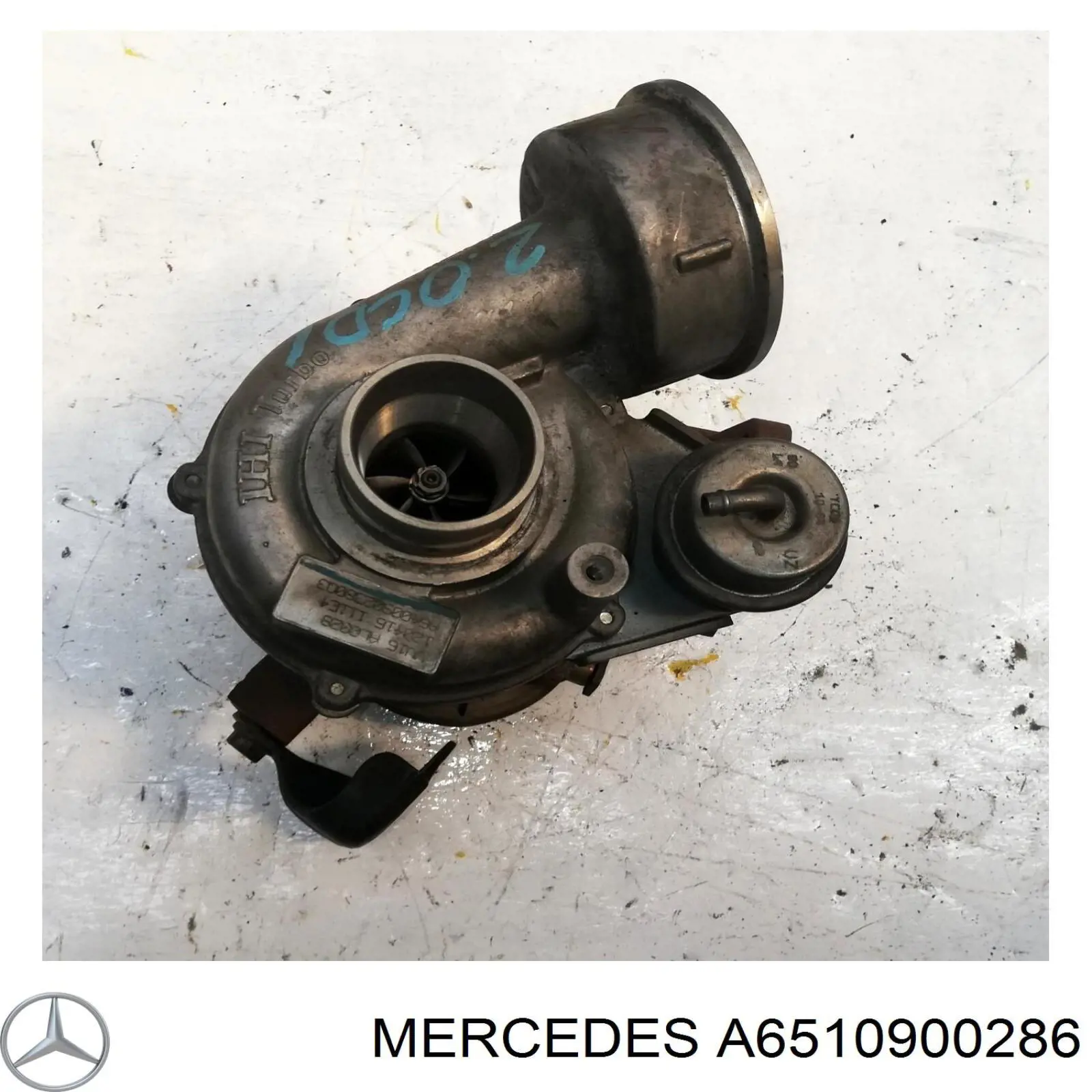 Турбіна Mercedes A6510900286 ціна, від 180.00 USD
