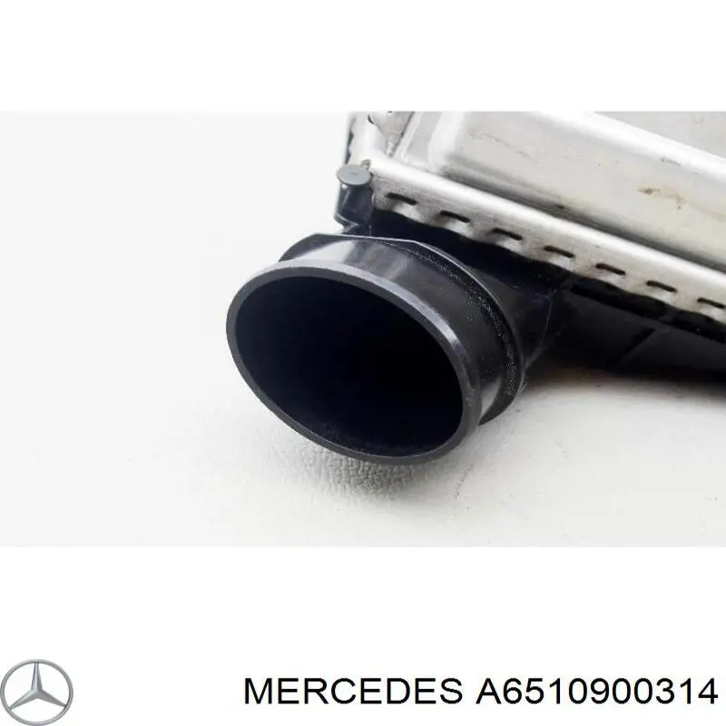 A6510900314 Mercedes Охолоджувач наддувочного повітря