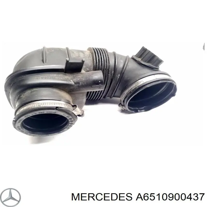Патрубок повітряний, вихід повітряного фільтра Mercedes A6510900437 ціна, від 15.24 USD