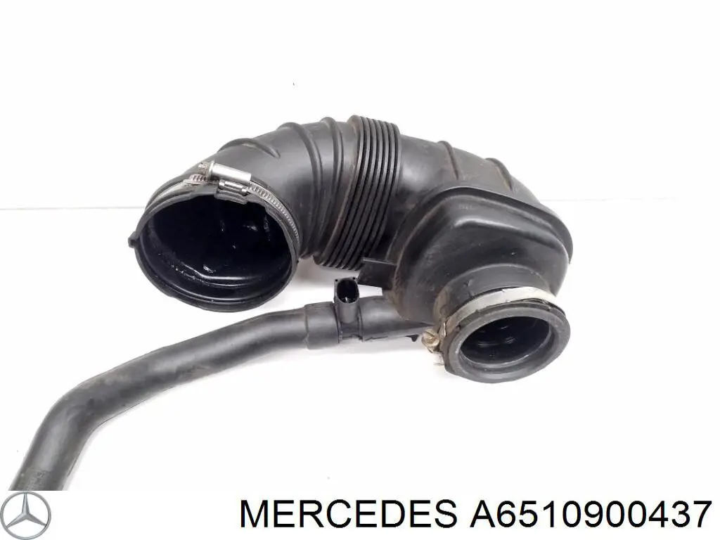 Купити A6510900437 Mercedes Патрубок повітряний, вихід повітряного фільтра