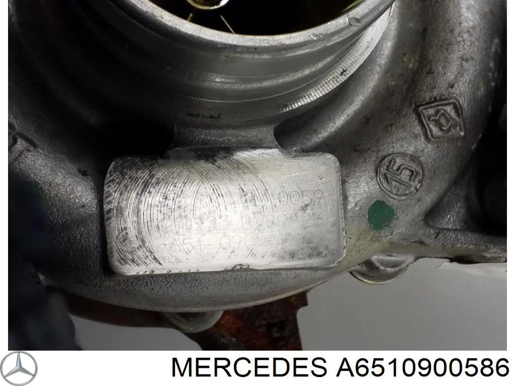 A6510900586 Mercedes Турбонаддув
