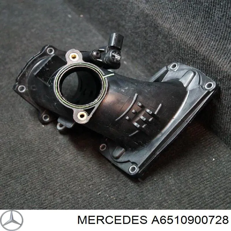 Патрубок повітряний, дросельної заслінки Mercedes A6510900728 ціна, від 19.00 USD