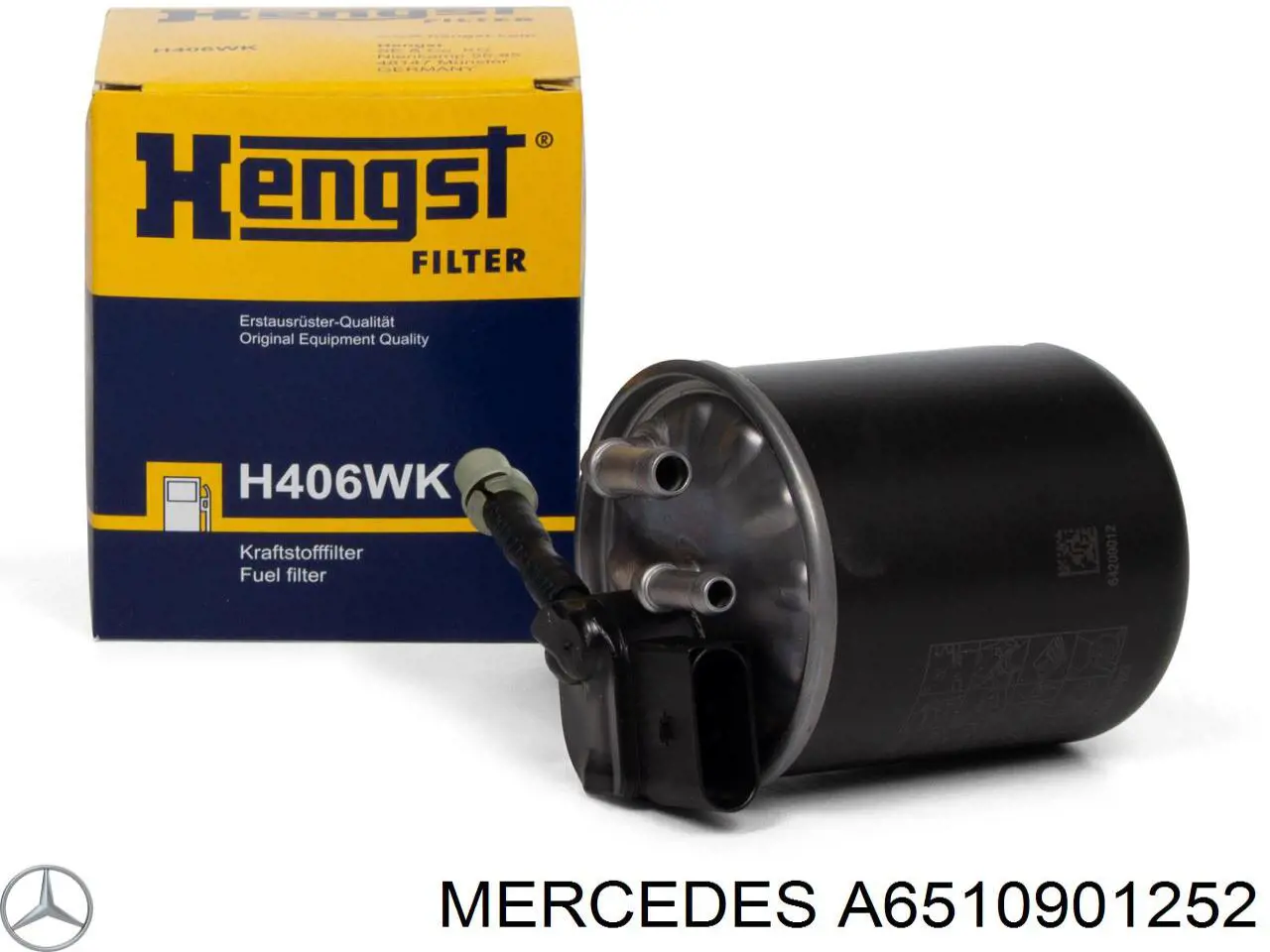 A6510901252 Mercedes фільтр паливний