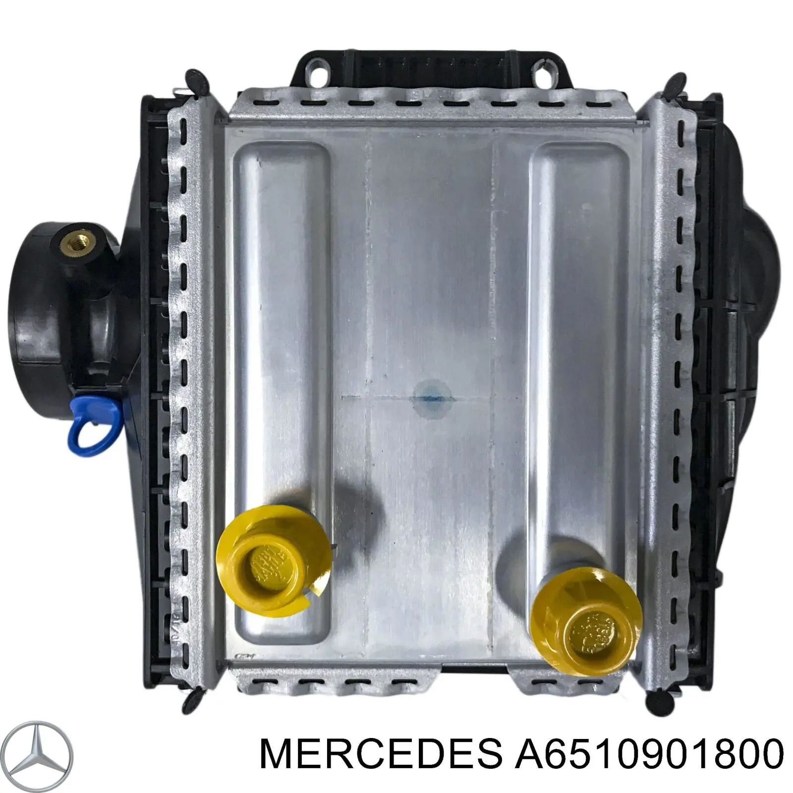 A6510901800 Mercedes радіатор интеркуллера